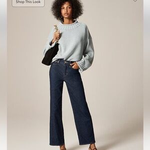 NWT J. Crew Slim Wide Jeans “Resin Wash” 29